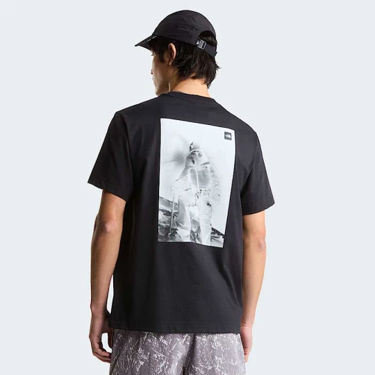 Zdjęcie produktu The North Face Męski T-shirt Z Grafiką O Luźnym Kroju Expedition Photo Tnf Black Rozmiar XS male