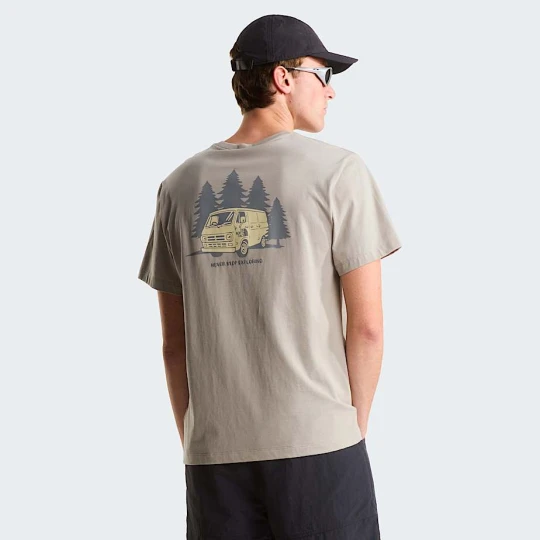 Zdjęcie produktu The North Face Męski T-shirt Z Grafiką O Luźnym Kroju Van Life Stone Slab Rozmiar XS male