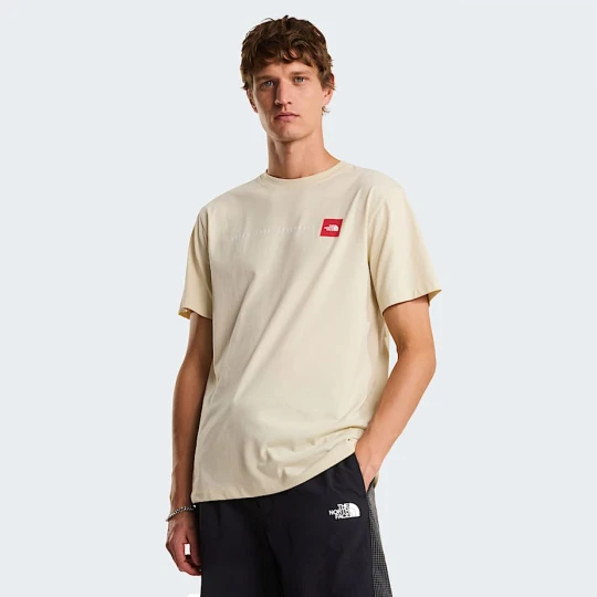 Zdjęcie produktu The North Face Męski T-shirt Z Grafiką O Regularnym Kroju Never Stop Exploring Desert Stone Rozmiar XS male