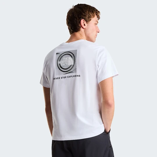 Zdjęcie produktu The North Face Męski T-shirt Z Grafiką O Regularnym Kroju Nse Box Energy Tnf White Rozmiar XL male