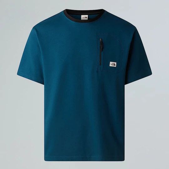 Zdjęcie produktu The North Face Męski T-shirt Z Kieszenią Heritage Midnight Petrol Rozmiar S male