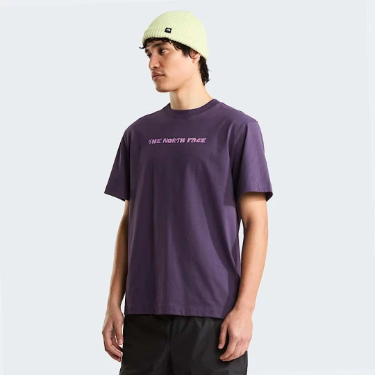 Zdjęcie produktu The North Face Męski T-shirt Z Logo I Grafiką O Luźnym Kroju Twist Endless Dusk Rozmiar XXL male