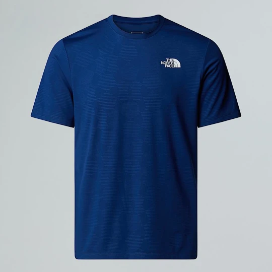 Zdjęcie produktu The North Face Męski T-shirt Z Wytłaczanym Wzorem 24 / 7 Estate Blue Tent Model Print Rozmiar XS male