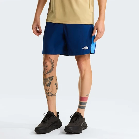 Zdjęcie produktu The North Face Męskie Szorty Z Blokami Kolorów 24 / 7 Estate Blue-marina Blue Rozmiar male