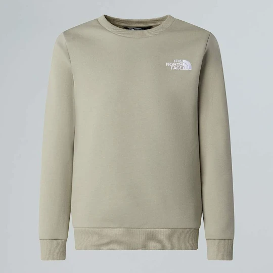Zdjęcie produktu The North Face Młodzieżowa Bluza Z Okrągłym Dekoltem Clay Grey Rozmiar L male
