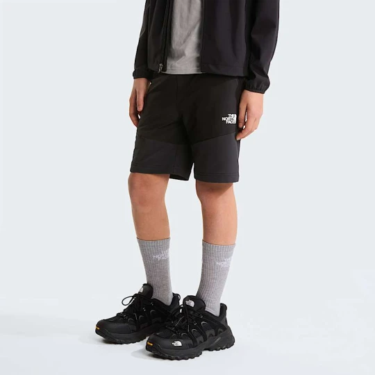 Zdjęcie produktu The North Face Młodzieżowe Szorty Turystyczne Tnf Black-asphalt Grey Rozmiar L male