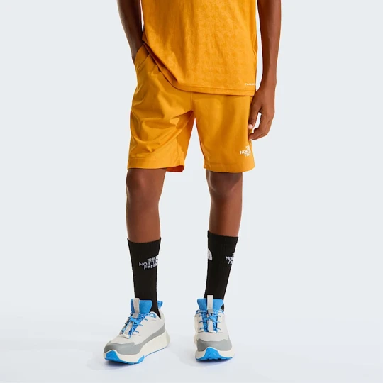 Zdjęcie produktu The North Face Młodzieżowe Szorty Z Wytłaczanym Wzorem 24 / 7 Pentadome Dust Orange Rozmiar male