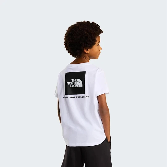 Zdjęcie produktu The North Face Młodzieżowy T-shirt Box Nse Tnf White Rozmiar L male