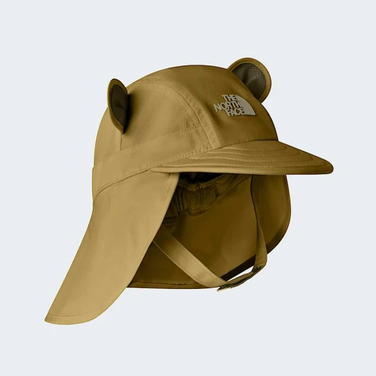Zdjęcie produktu The North Face Niemowlęcy Kapelusz Z Osłoną Przeciwsłoneczną Class V Sun Buster Teddy Brown Rozmiar 0-12 miesiecy unisex