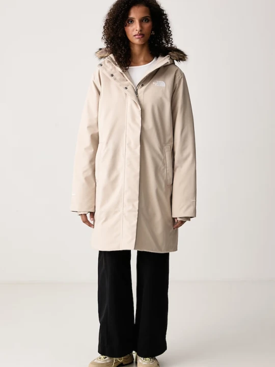 Zdjęcie produktu The North Face parka damska Arctic beżowy