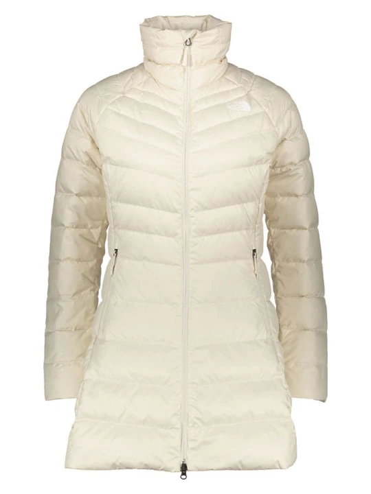 Zdjęcie produktu The North Face Płaszcz puchowy w kolorze kremowym rozmiar: M
