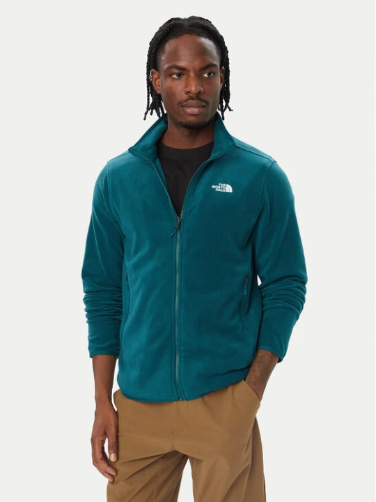 Zdjęcie produktu The North Face Polar Glacier NF0A8D0R Turkusowy Regular Fit