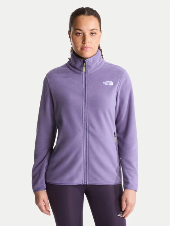 Zdjęcie produktu The North Face Polar Glacier NF0A8D2FNNK1 Fioletowy jasny Regular Fit