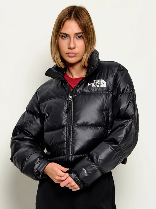 Zdjęcie produktu The North Face Puchowa kurtka Nuptse | Cropped Fit czarny