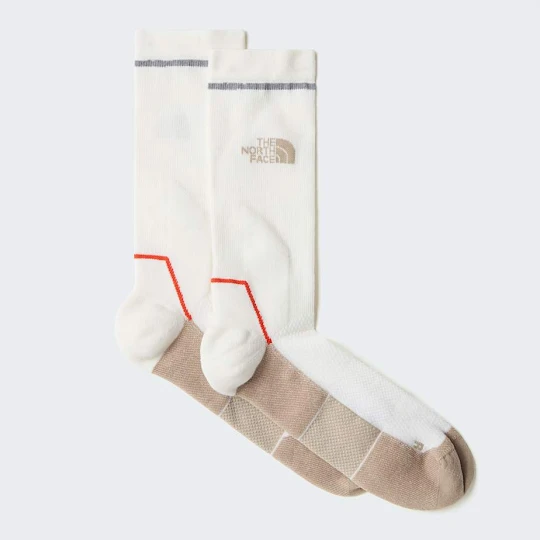 Zdjęcie produktu The North Face Skarpety Do Biegów Trailowych Do Połowy Łydki Merino White Dune-khaki Stone Rozmiar L male