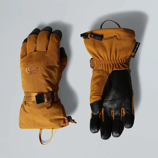 Zdjęcie produktu The North Face Skórzane Wodoodporne Rękawice Montana Timber Tan-timber Tan Heather Rozmiar XL male