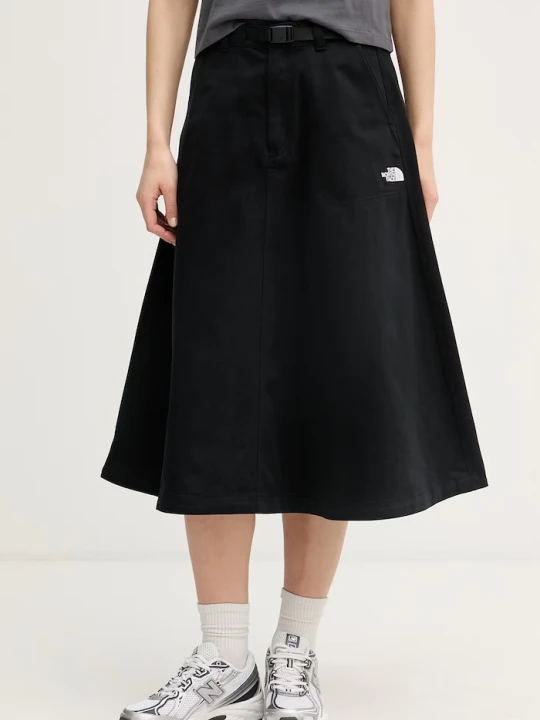 Zdjęcie produktu The North Face spódnica bawełniana Twill czarny