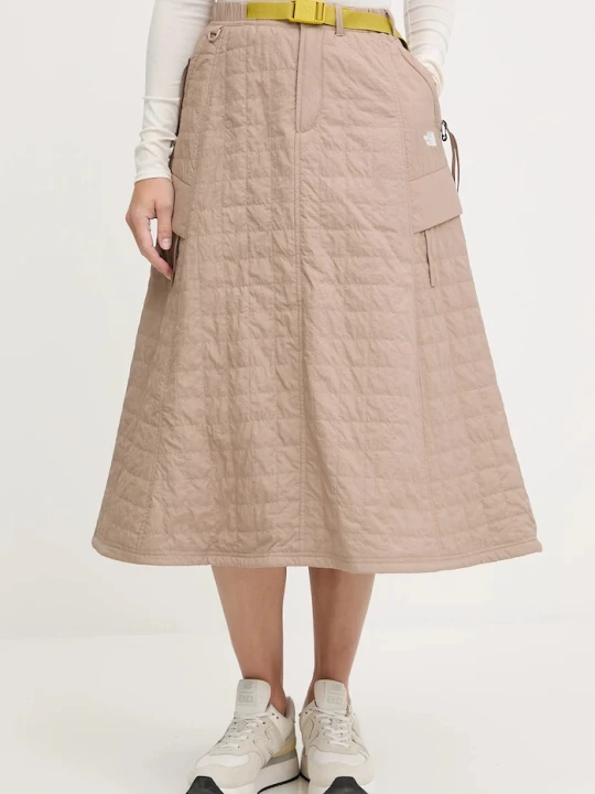 Zdjęcie produktu The North Face spódnica Quilted Volume beżowy