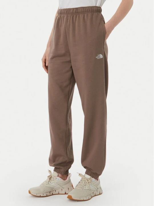 Zdjęcie produktu The North Face Spodnie dresowe Evolution Simple Dome NF0A8CWV Brązowy jasny Regular Fit