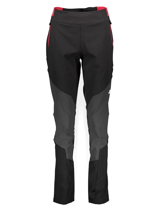 Zdjęcie produktu The North Face Spodnie narciarskie "Dawn Turn" w kolorze czarno-szarym rozmiar: 32