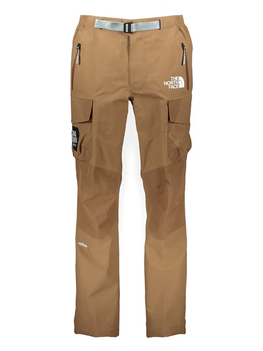 Zdjęcie produktu The North Face Spodnie softshellowe "Soukuu" w kolorze jasnobrązowym rozmiar: L