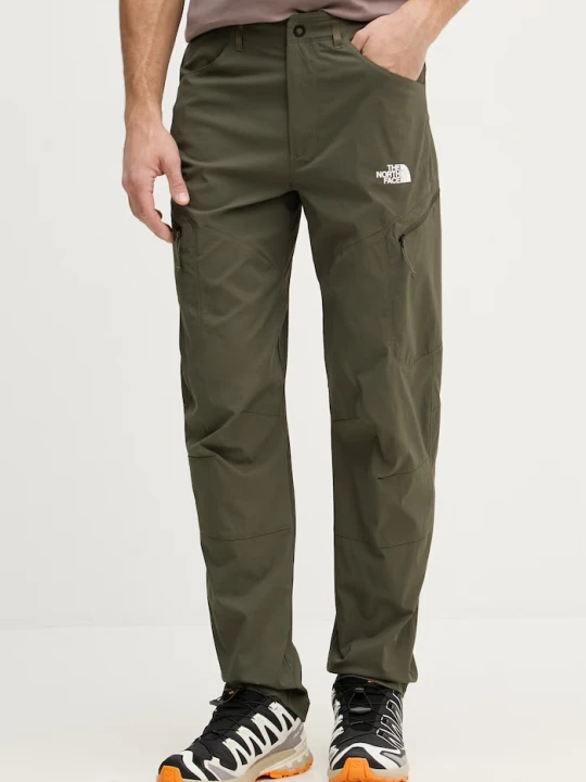 Zdjęcie produktu The North Face spodnie trekkingowe męskie Exploration zielony