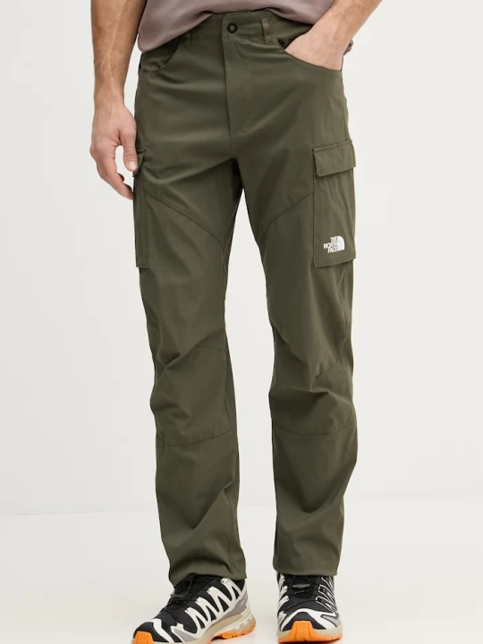 Zdjęcie produktu The North Face spodnie trekkingowe męskie Exploration Cargo zielony