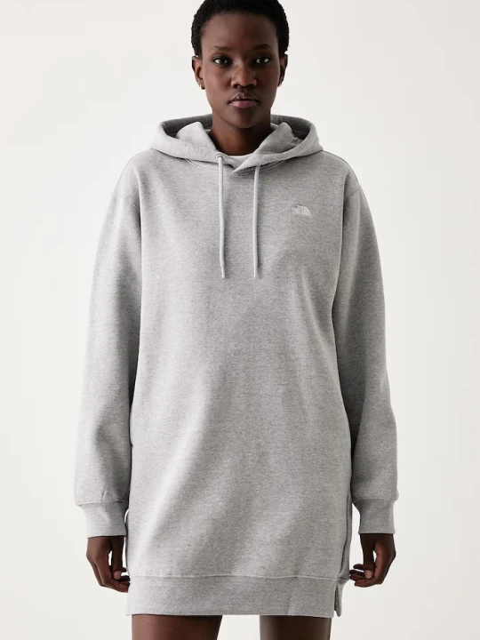 Zdjęcie produktu The North Face sukienka z bawełną Essential szary