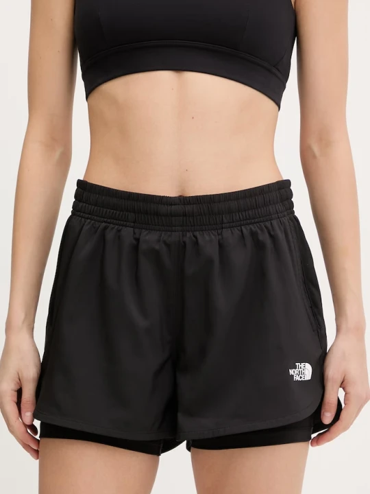 Zdjęcie produktu The North Face szorty 2w1 damskie FLEX czarny