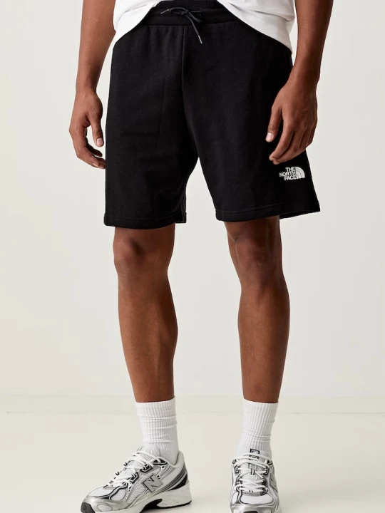 Zdjęcie produktu The North Face szorty dresowe męskie z bawełną SIMPLE DOME LIGHT REGULAR czarny