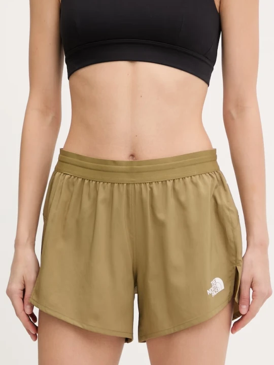 Zdjęcie produktu The North Face szorty sportowe damskie LIGHTBRIGHT zielony