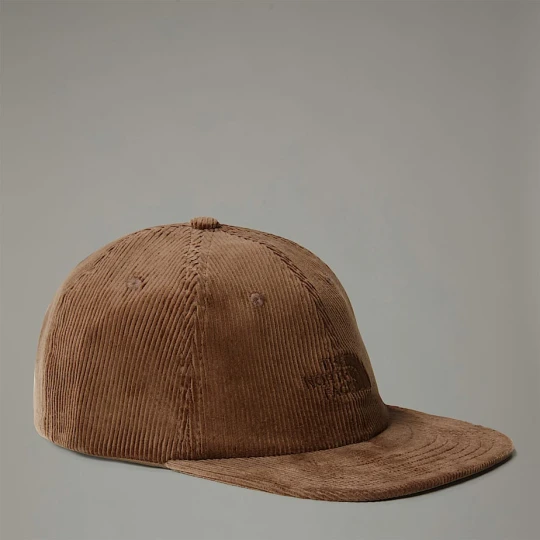 Zdjęcie produktu The North Face Sztruksowa Czapka Z Daszkiem Smokey Brown Rozmiar Rozmiar uniwersalny male
