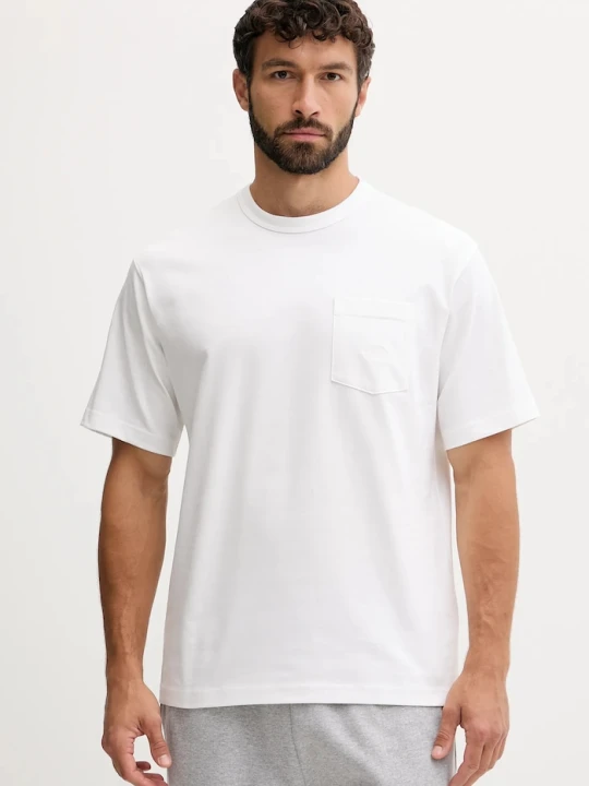 Zdjęcie produktu The North Face t-shirt bawełniany Dome Relaxed biały