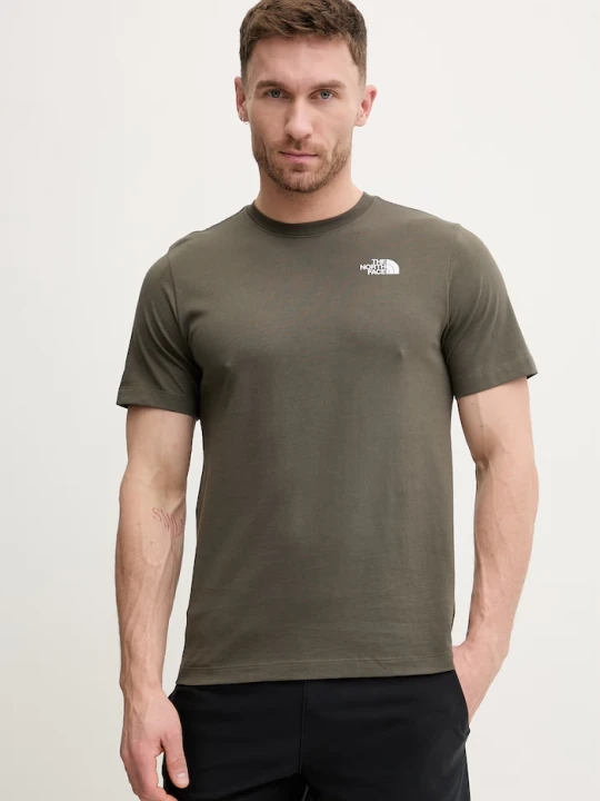 Zdjęcie produktu The North Face t-shirt bawełniany GRAPHIC zielony