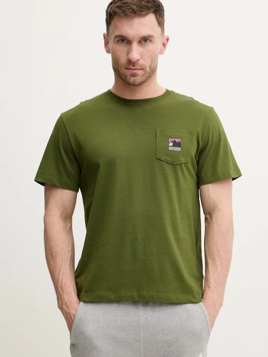 Zdjęcie produktu The North Face t-shirt bawełniany GRAPHIC zielony