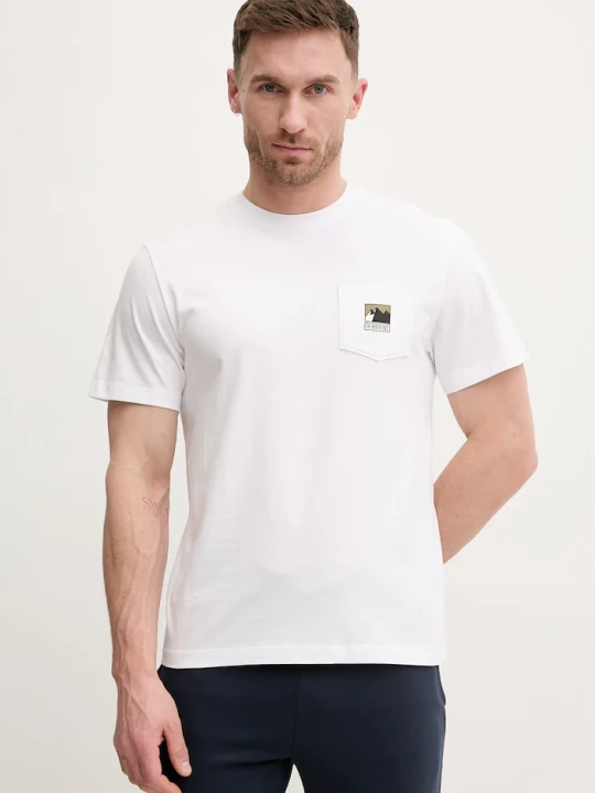 Zdjęcie produktu The North Face t-shirt bawełniany GRAPHIC biały