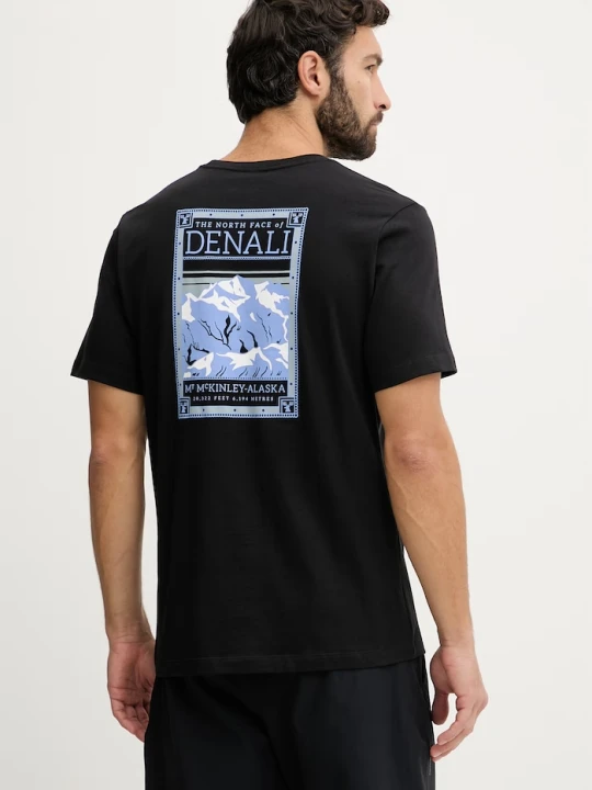 Zdjęcie produktu The North Face t-shirt bawełniany GRAPHIC czarny