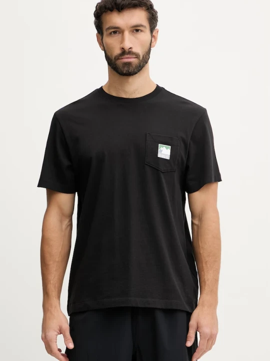 Zdjęcie produktu The North Face t-shirt bawełniany GRAPHIC czarny
