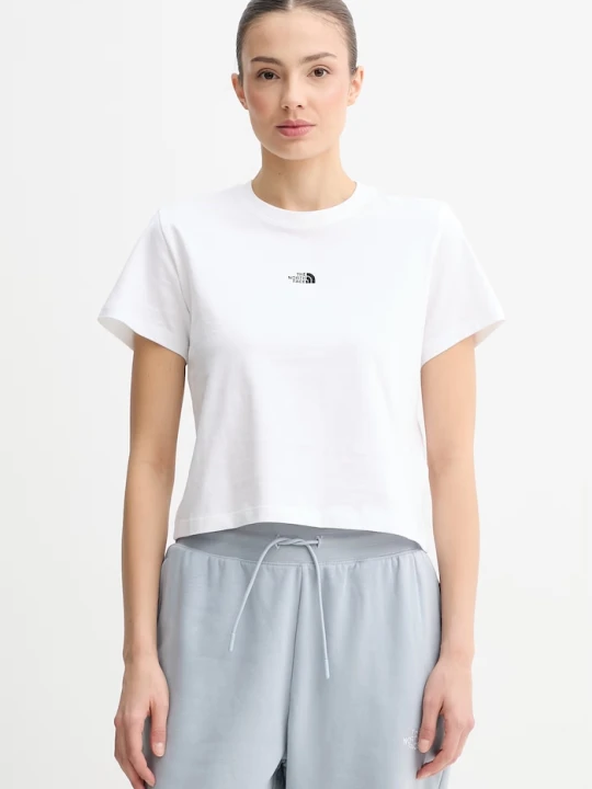 Zdjęcie produktu The North Face t-shirt damski bawełniany ESSENTIAL biały