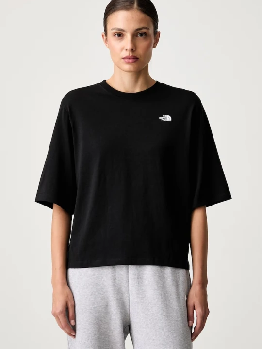 Zdjęcie produktu The North Face T-shirt damski bawełniany Essential czarny