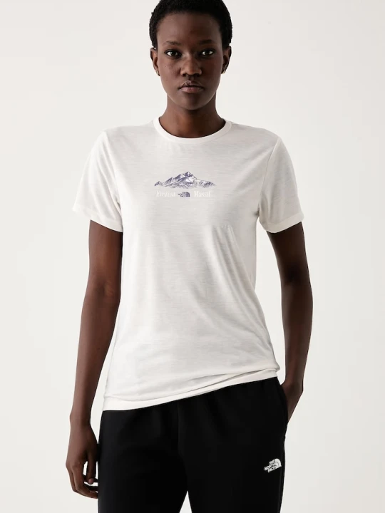 Zdjęcie produktu The North Face T-shirt damski Foundation beżowy