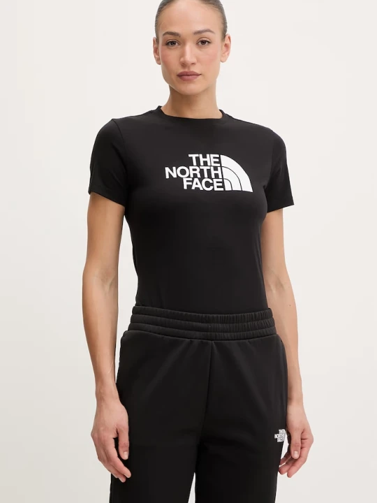 Zdjęcie produktu The North Face t-shirt damski z bawełną EVOLUTION czarny