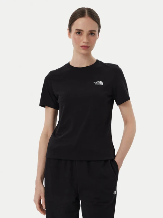 Zdjęcie produktu The North Face T-Shirt Evolution Simple Dome Slm NF0A8FX7 Czarny Regular Fit
