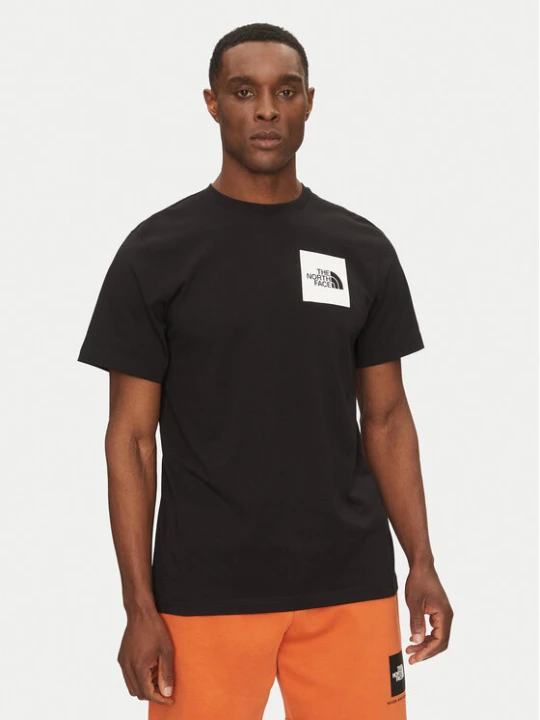 Zdjęcie produktu The North Face T-Shirt Fine NF0A8A6M Czarny Regular Fit