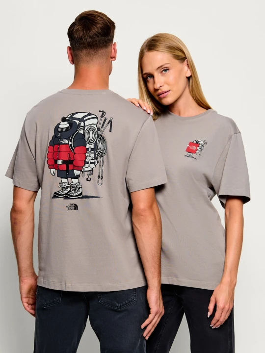 Zdjęcie produktu The North Face T-shirt Gear Up Get Out | Relaxed fit szary