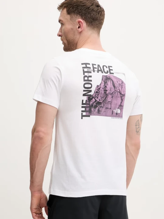 Zdjęcie produktu The North Face t-shirt GRAPHIC biały