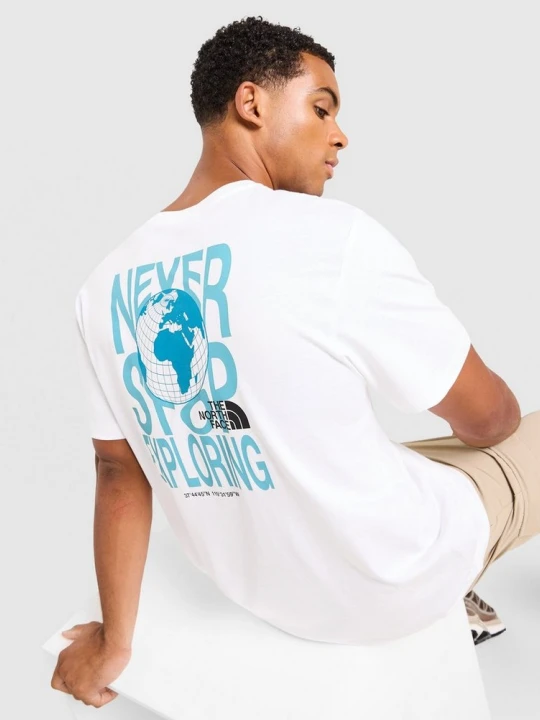 Zdjęcie produktu The North Face T-Shirt Relaxed Globe Font biały