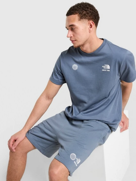 Zdjęcie produktu The North Face T-Shirt Wording Fonts Relaxed Ss niebieski