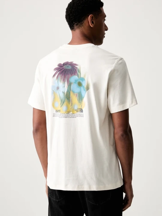 Zdjęcie produktu The North Face T-shirt męski bawełniany 1966 FLORA beżowy
