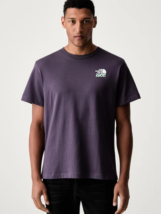 Zdjęcie produktu The North Face T-shirt męski bawełniany 1966 TNF RELAXED fioletowy